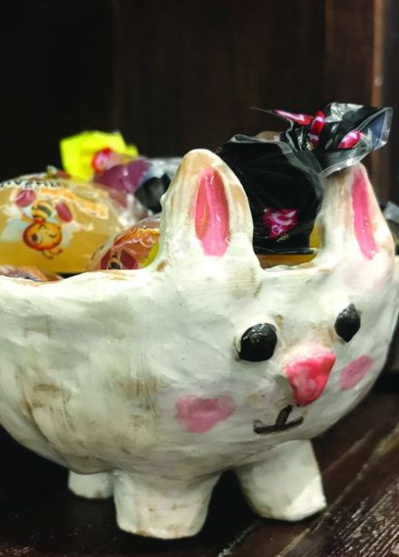 Конфетница: Музейное занятие по лепке