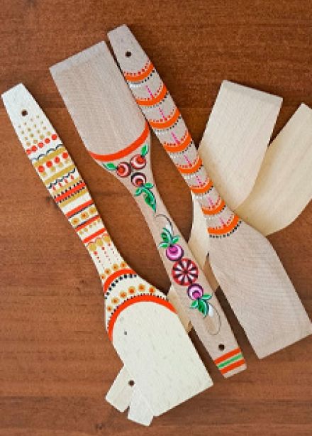 Роспись ложек. Мастер-класс