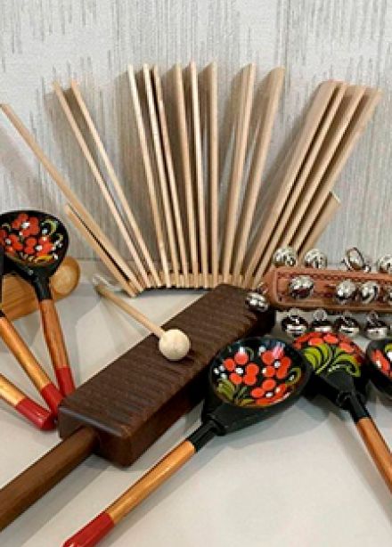 Народная капель: Мастер-класс по игре на шумовых фольклорных инструментах