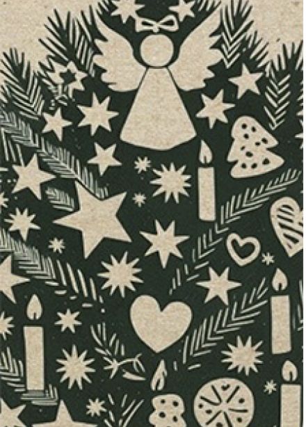 Офорт. Новогодняя открытка в технике XVI века. Музейное занятие