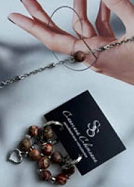 Музейное занятие по созданию украшений с яшмой