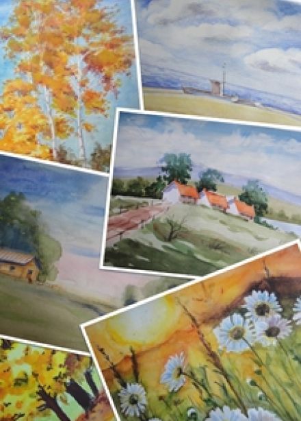 Акварельное вдохновение: Мастер-класс