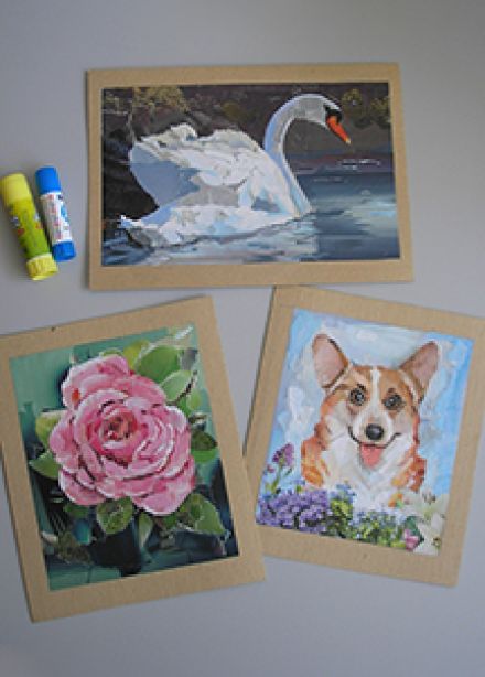 Картины из бумаги: Мастер-класс